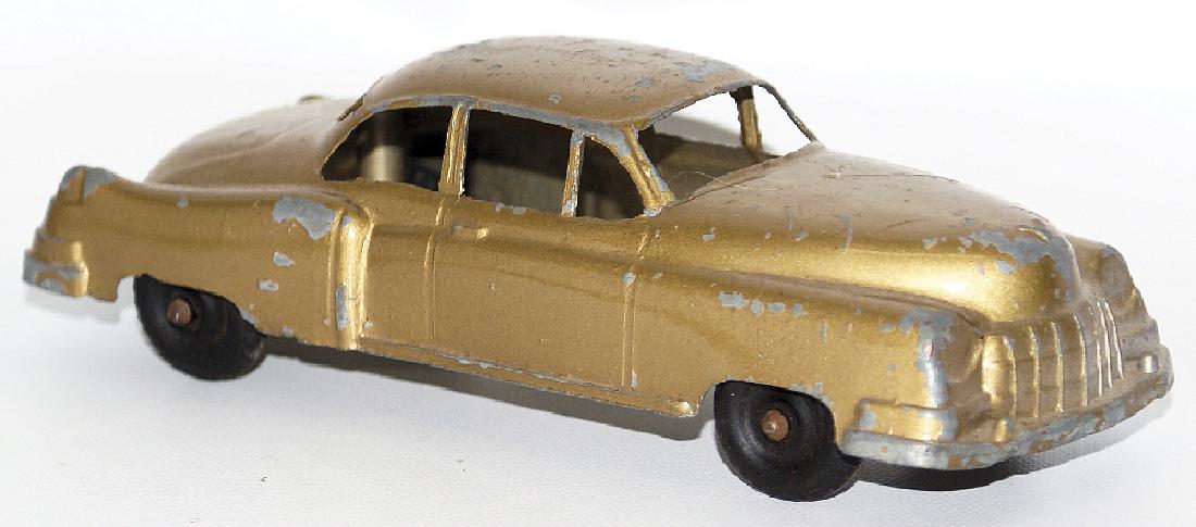 Vintage STRUCTO 1950 CADILLAC Diecast Gold Toy Car (1 of 4)