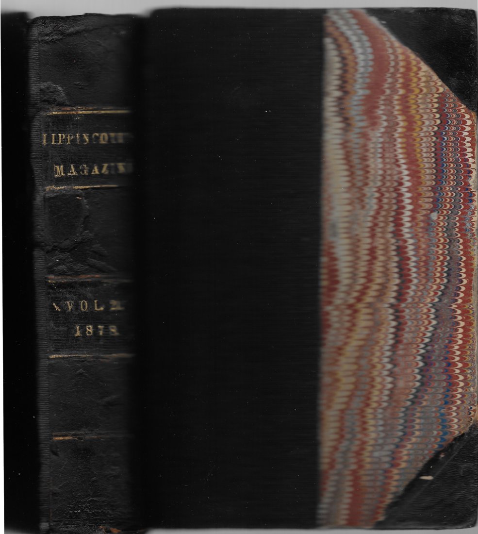 Lippincotts Magazine Bound Vol of 6 Issues 1878 (1 of 1)
