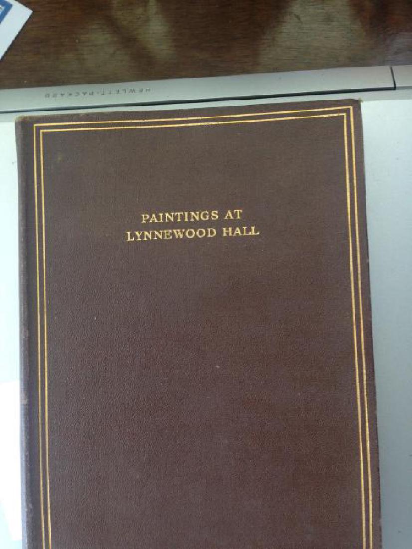 Paintings at Lynnewood Hall, signed by ASW Rosenbach: Paintings at Lynnewood Hall. This book is an example of never judge a book by its cover. The book marker of Major Bowes of Amamatur Hour -the original television talent show. It is signed and inscribe