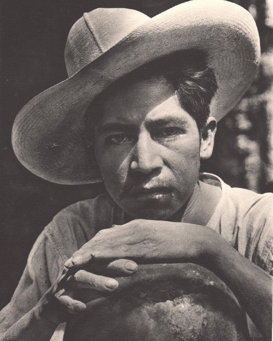ANTON BRUEHL - Master Potter, Mexico City: Artist: ANTON BRUEHL Print Title: Master Potter, Mexico City Medium: Collotype Printing Date: 1933 Printer: Photochrome Press, USA Limited Edition of 1000, unnumbered copy Image Size: 7"x9" Paper Size