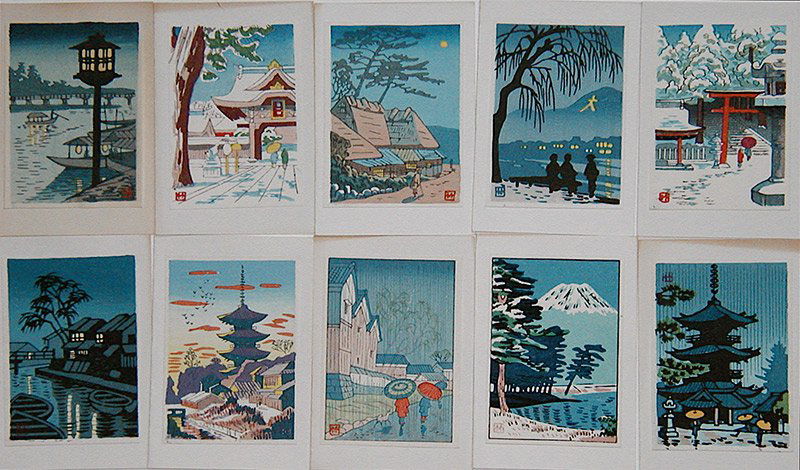 Takeji Asano: Ten Small Prints Of Landscapes (1 of 1)