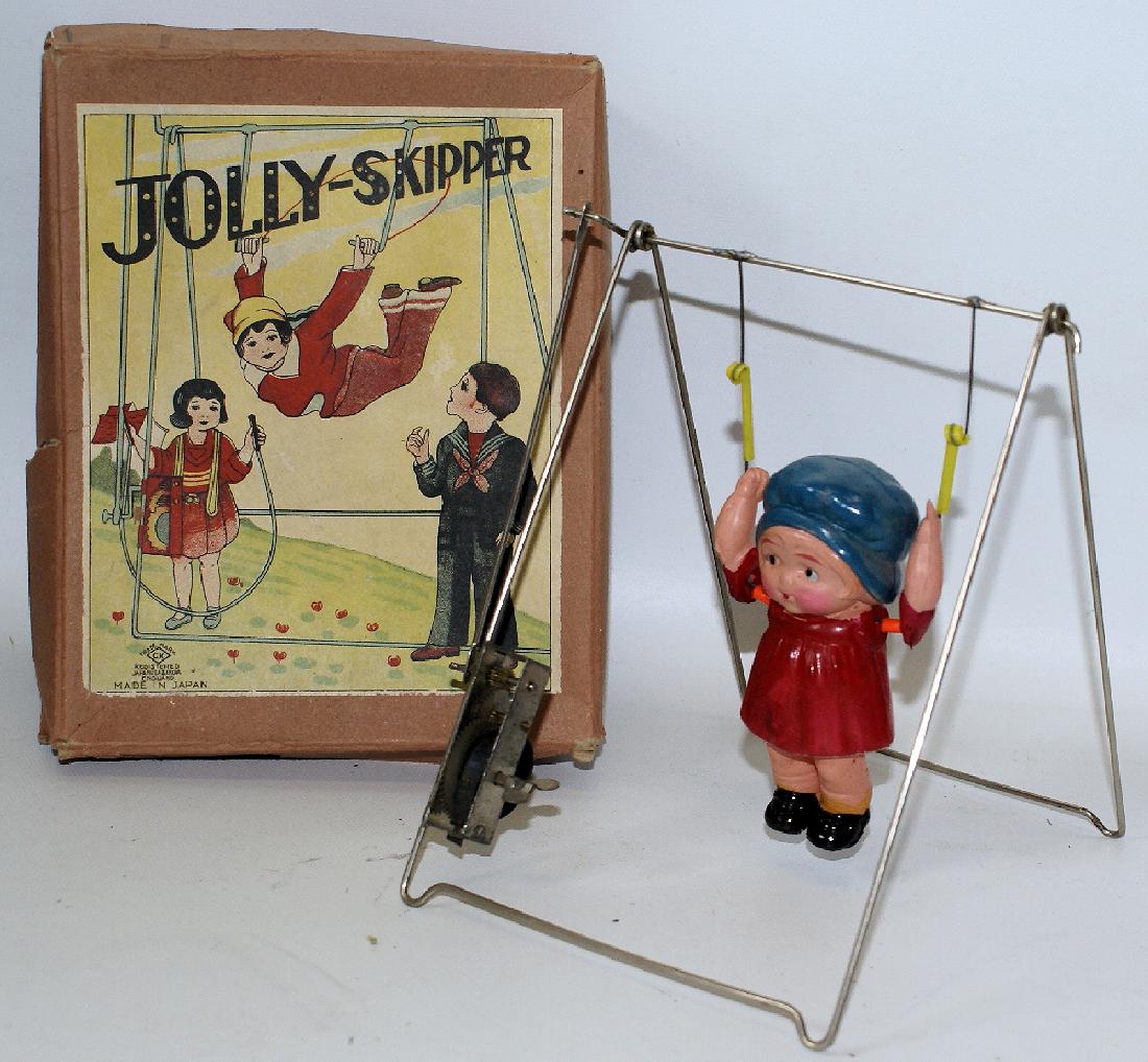 Vintage Pre-War Japan JOLLY SKIPPER Acrobat Girl (1 of 2)