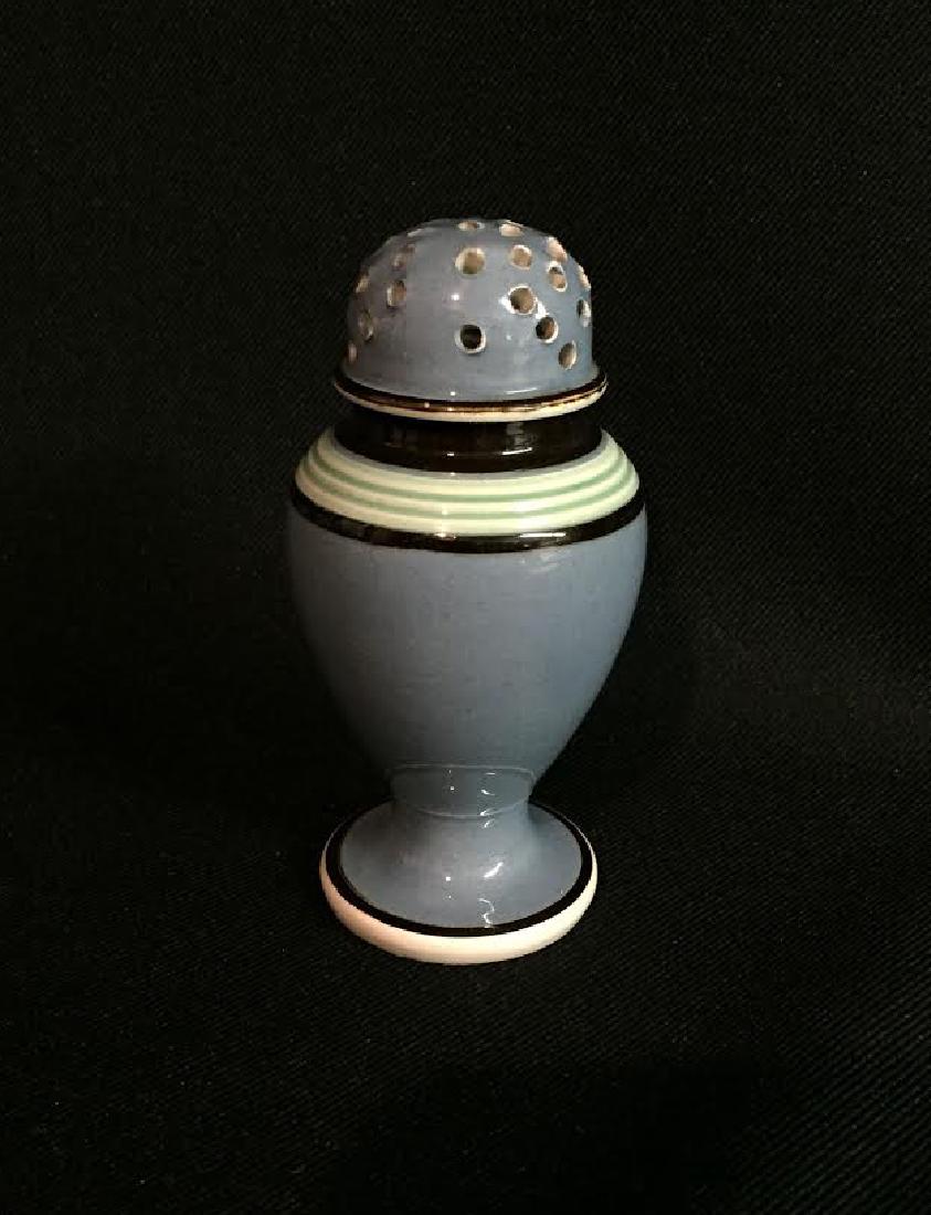 1790's Mocha Mochaware Pearlware Pepper Pot (1 of 5)