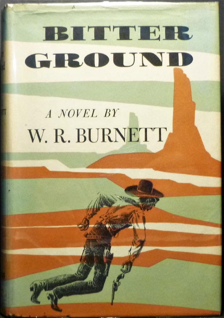 Bitter Ground by W.R. Burnett Inscribed 1st Ed. (1 of 5)