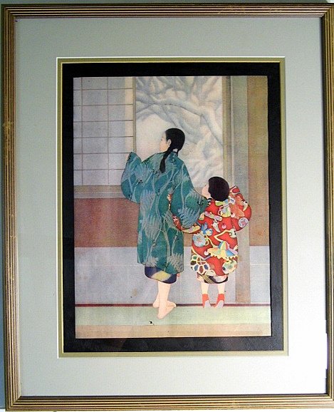 Finely Framed Decorative Japanese Print (1 of 4)