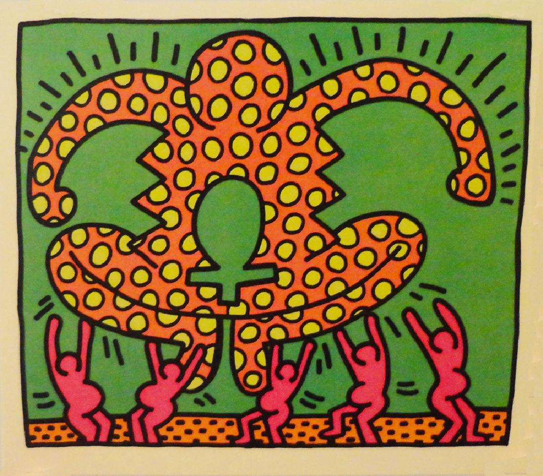 Keith Haring, set of 5 postcards: Keith Haring, set of 5 postcards (unsigned) Please note that this lot has a confidential reserve. When you leave a bid in advance of the auction, submit your maximum. Jasper52 will bid on your behalf