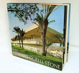 Edward Durell Stone Recent & Future Architecture Signed: Edward Durell Stone: Recent & Future Architecture Signed. This is a 136 page lavishly illustrated book by Edward Durell Stone that reflects on his work to 1966 and what he sees for the future. With ma