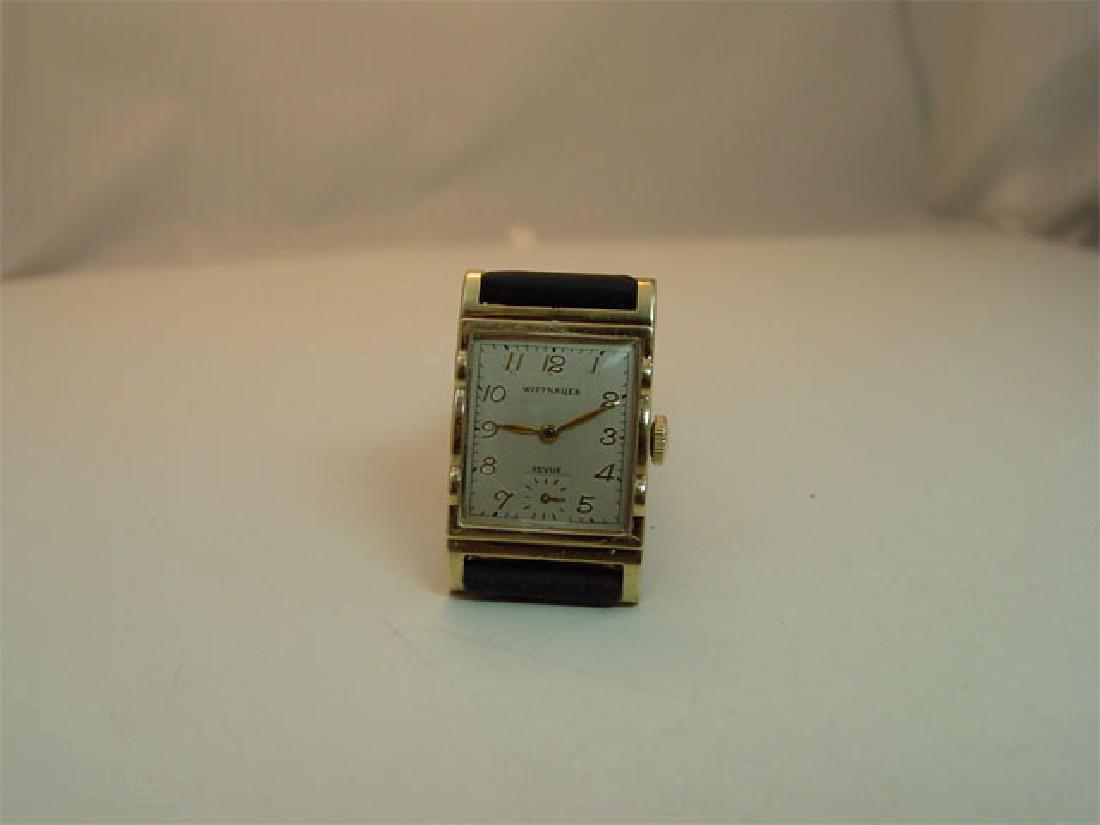Vintage Gold Filled Tank Style Wittnauer Wristwatch (1 of 6)