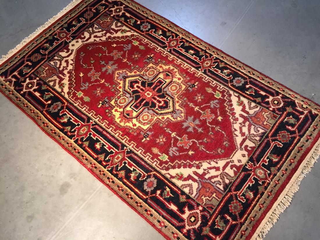 Hand Knotted Serapi Area Rug 2.6x4.3 (1 of 6)