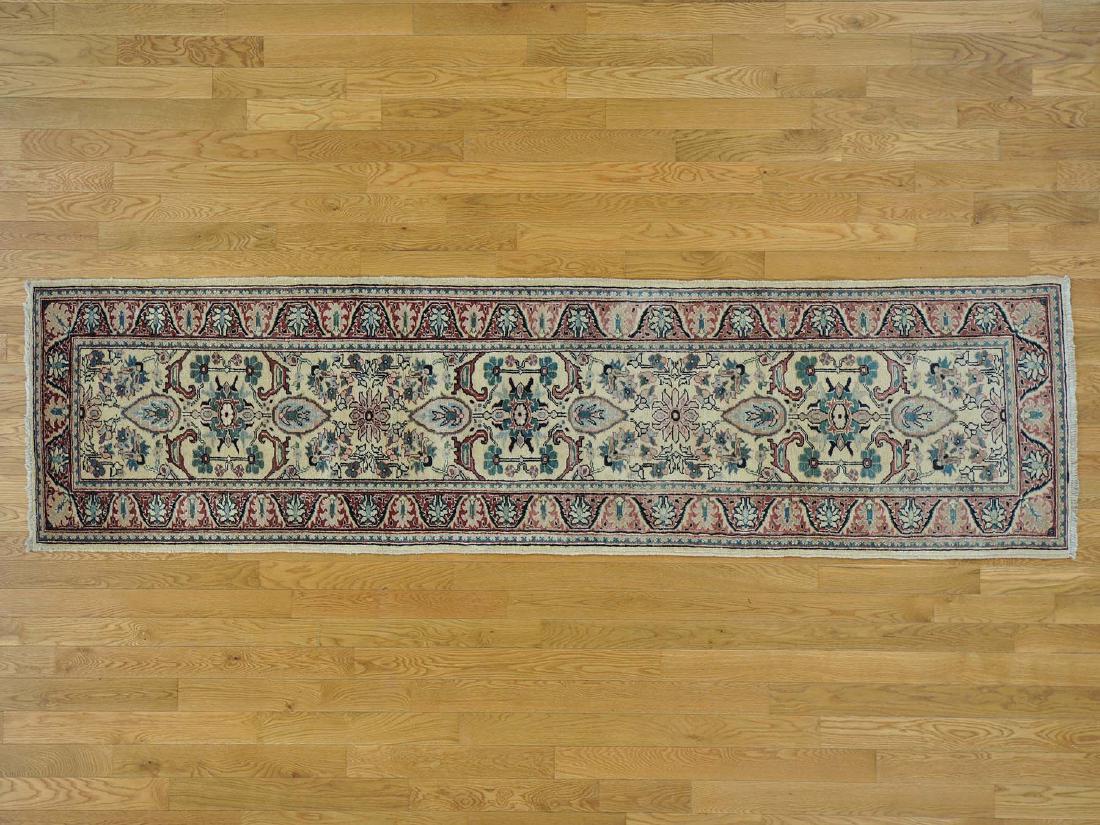 Peshawar Mahal Wool Runner Hand Knotted Rug 3X10 (1 of 5)