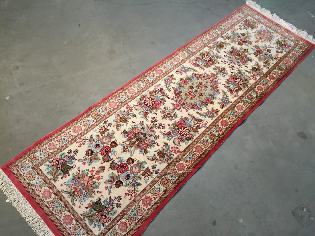 Signed Authentic 100% Silk Persian Qum Masterpiece, (1 of 10)