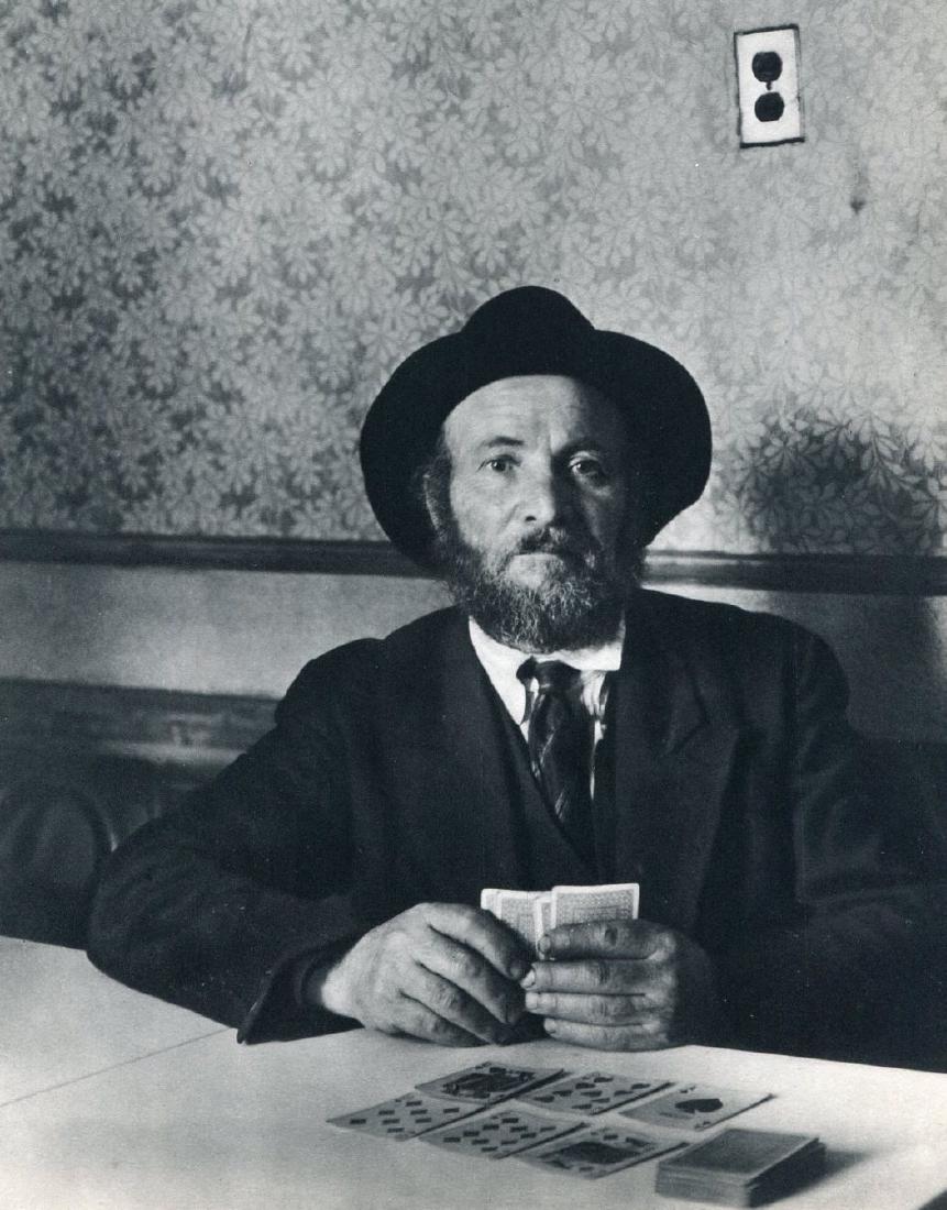BERENICE ABBOTT - Playing Cards: Artist: BERENICE ABBOTT Print Title: Playing Cards Medium: Sheet-Fed Gravure Printing Date: 1932 Printed by Neogravure in France Image Size: 7" X 9" Berenice Abbott originally named Bernice Abbott, wa