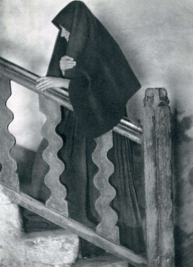 JOSE ORTIZ ECHAGUE - Coming Home: Artist: JOSE ORTIZ ECHAGUE Print Title: Coming Home Medium: Vintage Sheet-fed Gravure Printing Date: 1963 Printed: Spain Image Size: 6" X 8.5"" JOSE ORTIZ ECHAGUE (1886 - 1980) was a Spanish entrepren