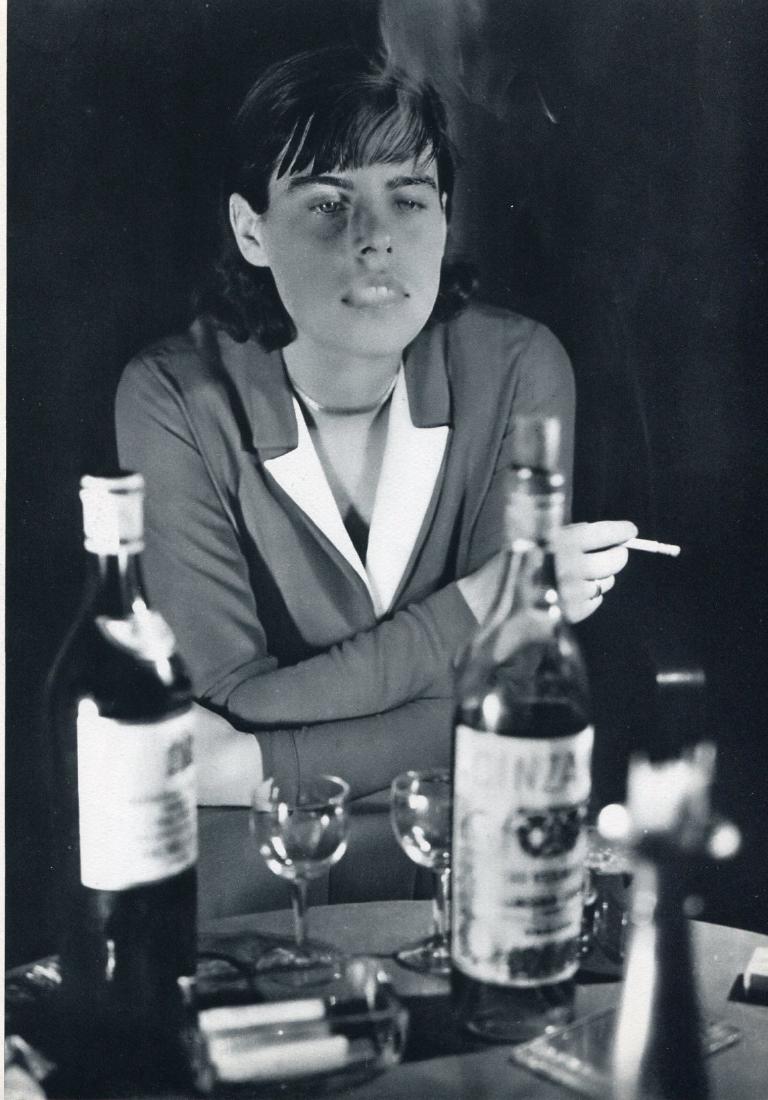 ANDREAS FEININGER - Smoking: Artist: ANDREAS FEININGER Print Title: Smoking Printing Date: 1932 Medium: Sheet-fed Gravure Printer: Neogravure Company, France Image size (inches) approx. 8.5 x 10.5" Andreas Bernhard Lyonel Feining