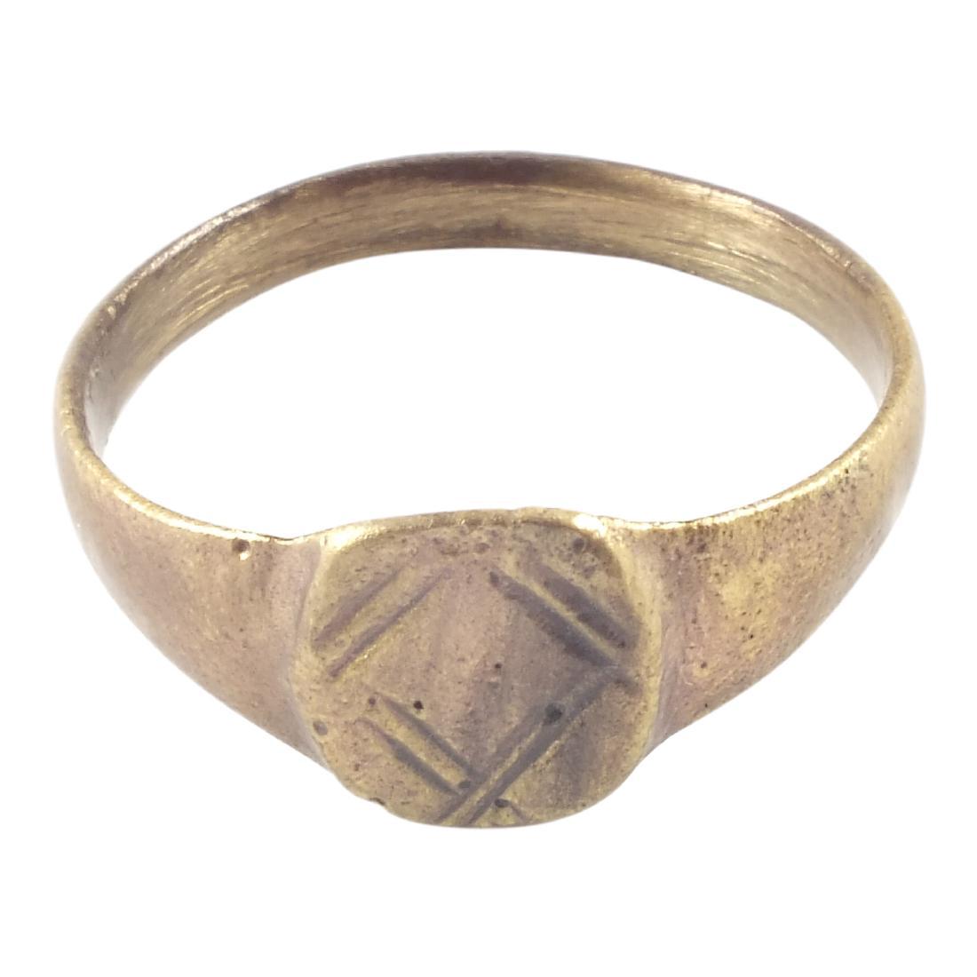 Ancient Byzantine Woman's Ring 8th-12th Century (1 of 3)