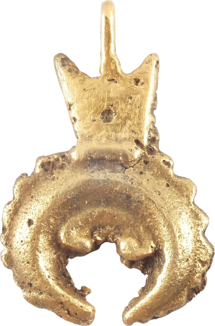 Ancient Viking Lunar Pendant C.850-950 AD (1 of 2)