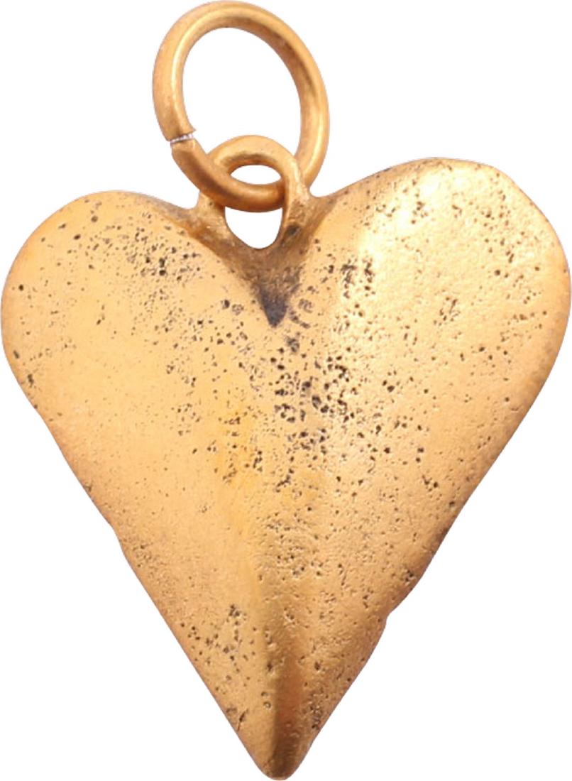Fine Ancient Viking Heart Pendant C.850-950 AD (1 of 1)