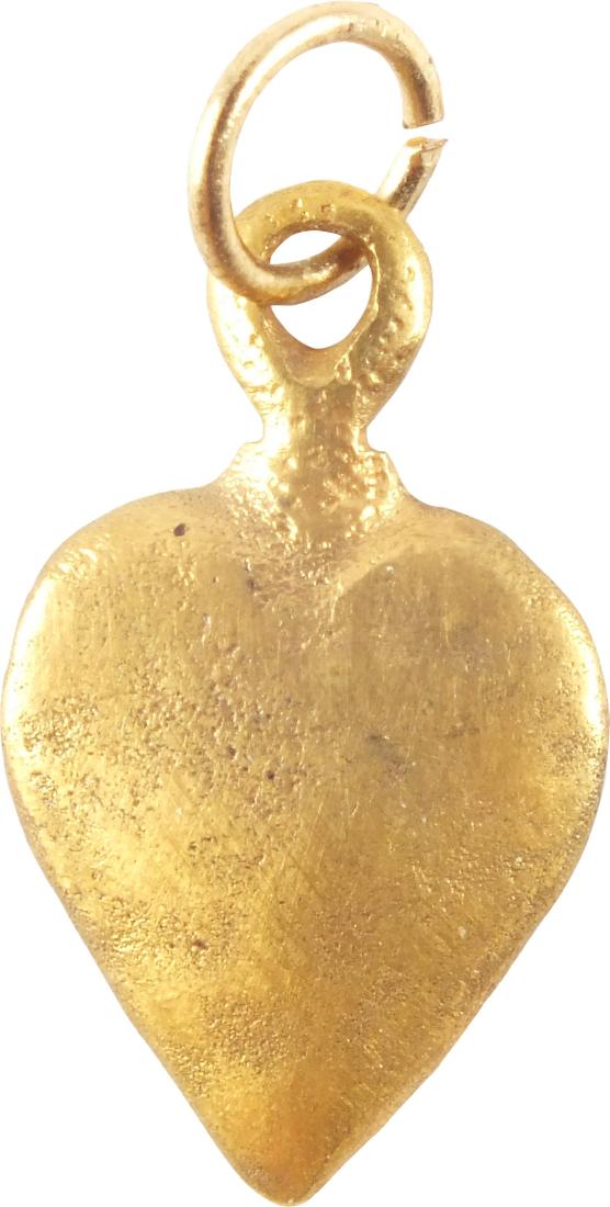 Ancient Viking Heart Pendant 9th-10th Century (1 of 2)