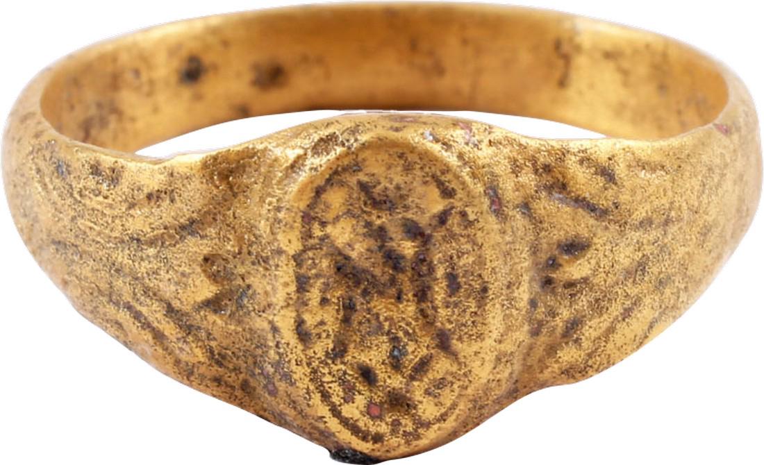 Byzantine Ring C. 8th-11th Centuries (1 of 2)