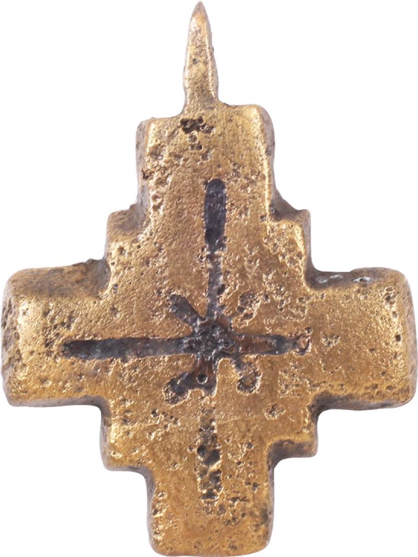 Ancient European Pilgrim's Cross 6th-9th Century (1 of 1)