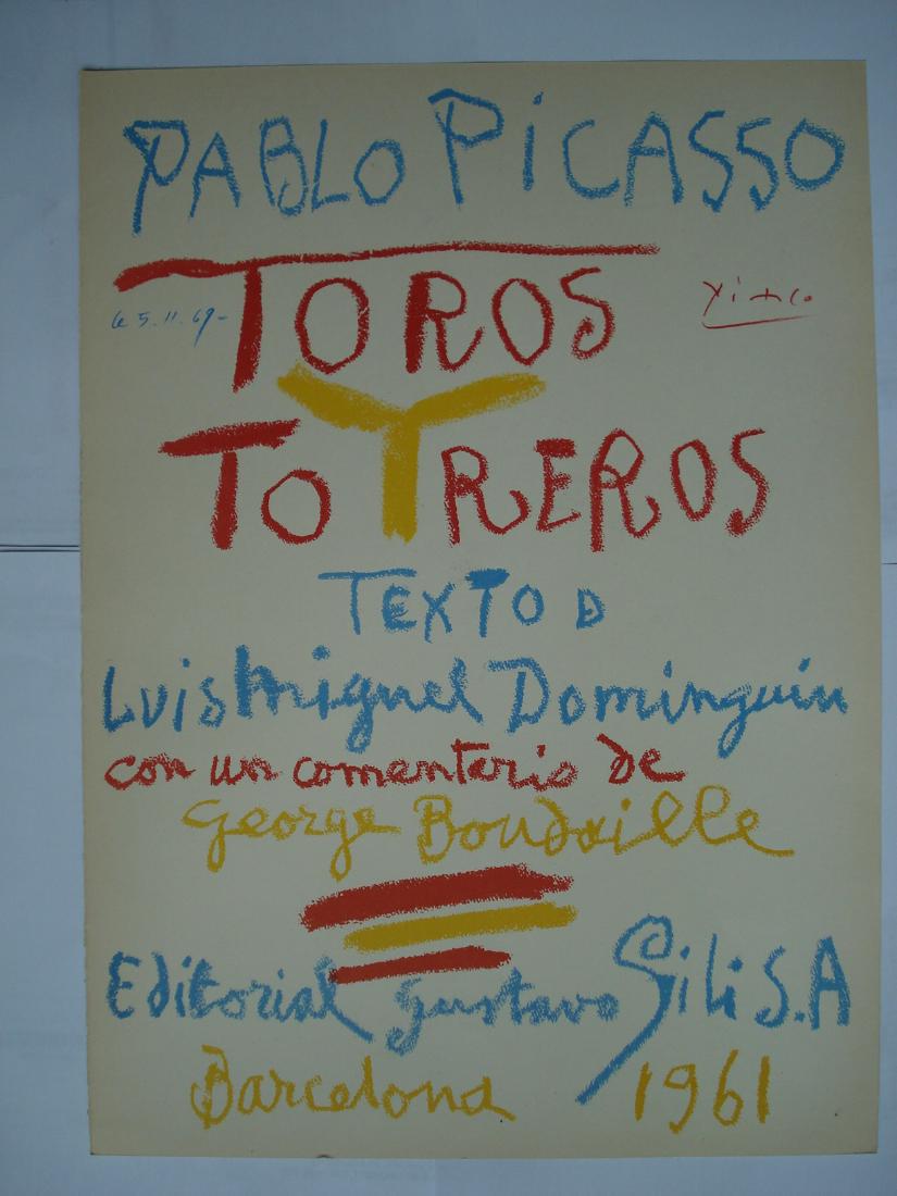 "Toros y Toreros" by Pablo Picasso (1 of 5)