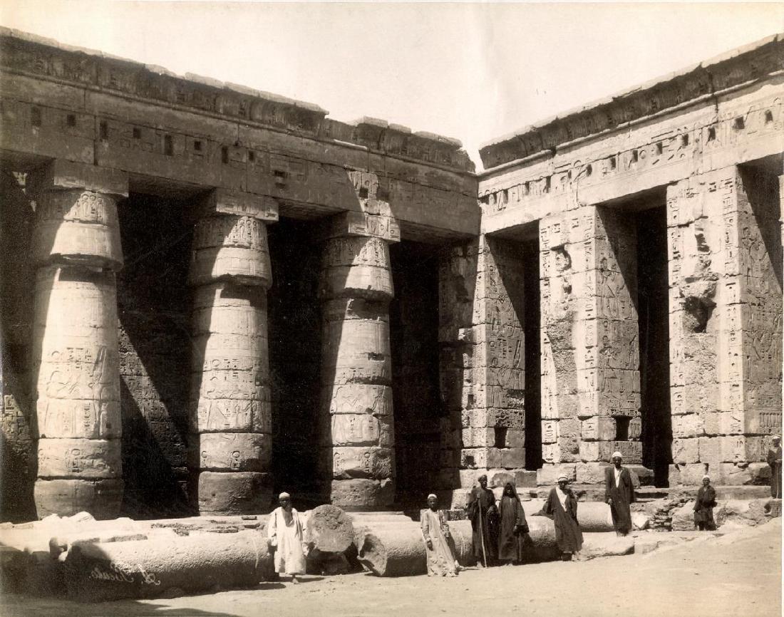Vintage Albumen Photo by Antonio Beato of Egyptian (1 of 2)