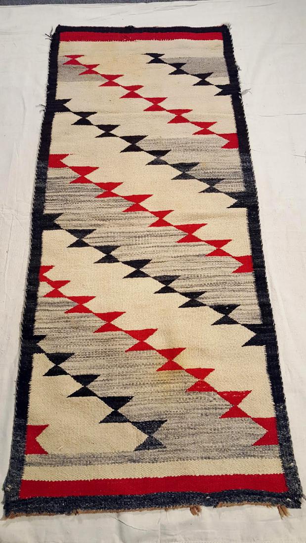 Navajo Woven Runner ca 1930's (1 of 2)