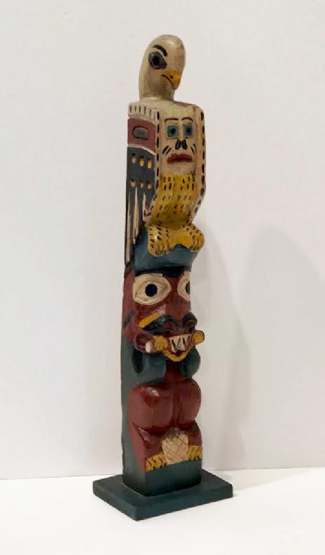 Signed Eagle Tribe Northwest Indians Totem (1 of 8)