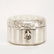 Antique Sterling Silver Rouge Pot with Mirror, 1880 - 3