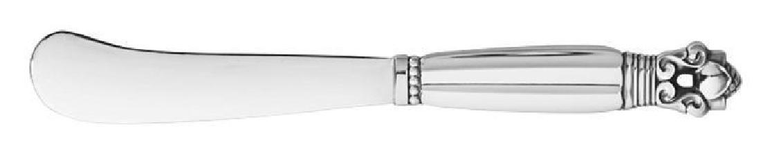 Georg Jensen Acorn Sterling Silver Butter Knife (1 of 1)