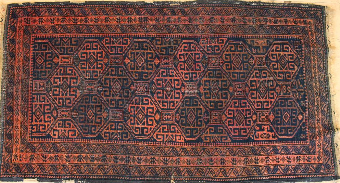 Antique Baluch Rug 3.0x5.7 (1 of 4)
