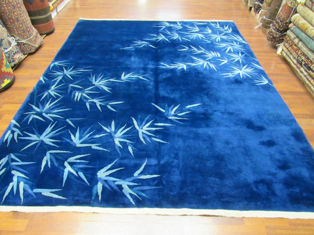 Antique Art Deco Wool Chinese Rug 7.10x 9.8 (1 of 5)