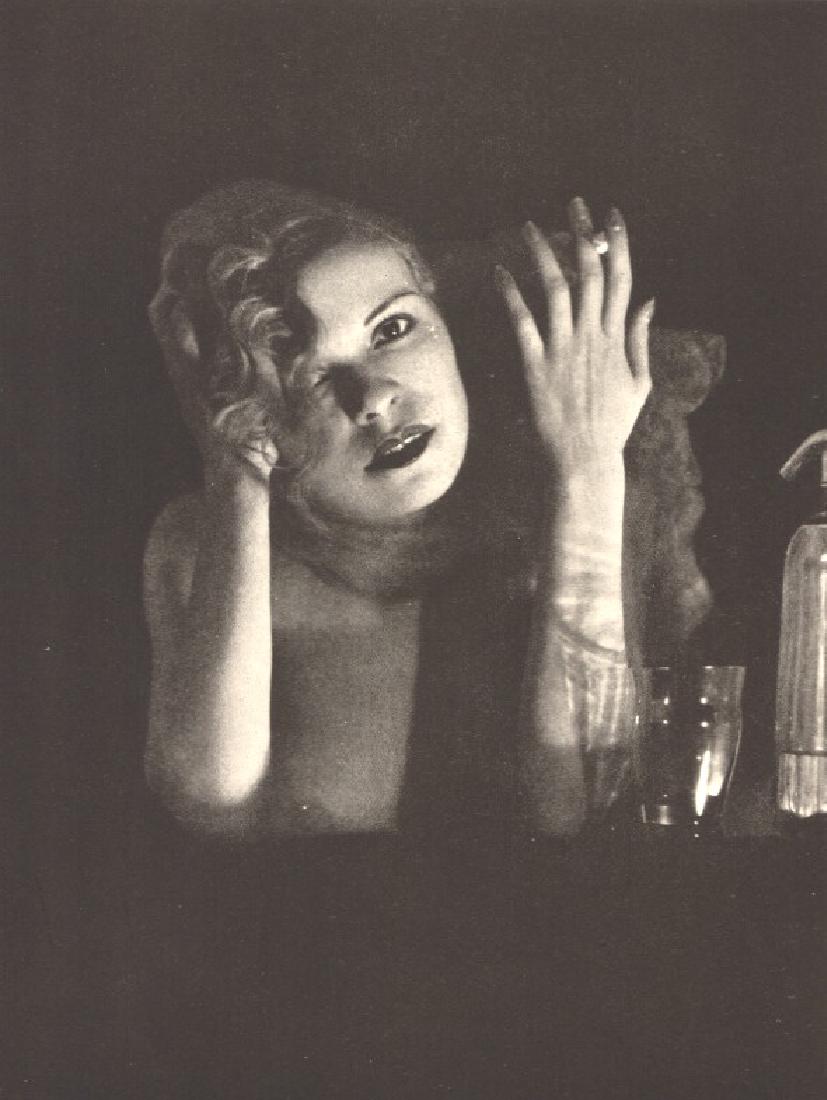 MARIO BUCOVICH - Peggy, Barcelona: Artist: MARIO BUCOVICH Print Title: Peggy, Barcelona Medium: Photoengraving Printed in the UK in 1935 Image Size: 8 x 6". Mario Bucovich (1884 – 1994), was born at Pula in the Istrian region of the 