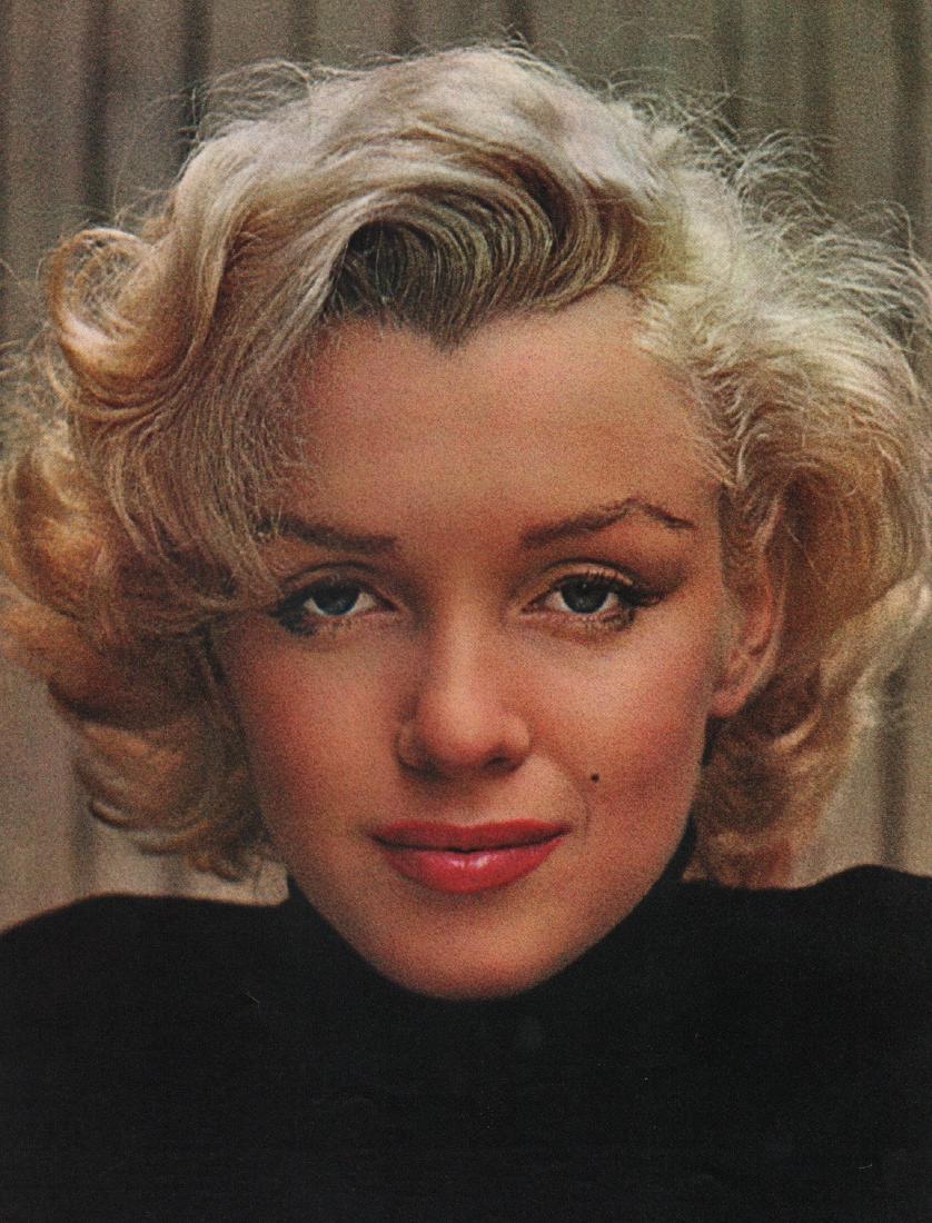 ALFRED EISENSTAEDT - Marilyn Monroe: Artist: ALFRED EISENSTAEDT Print Title: Marilyn Monroe A beautiful, purposely grainy portrait of this Hollywood Legend Printing Date: 1966 Medium: Sheet-fed Gravure Printed in Switzerland Image Size: 