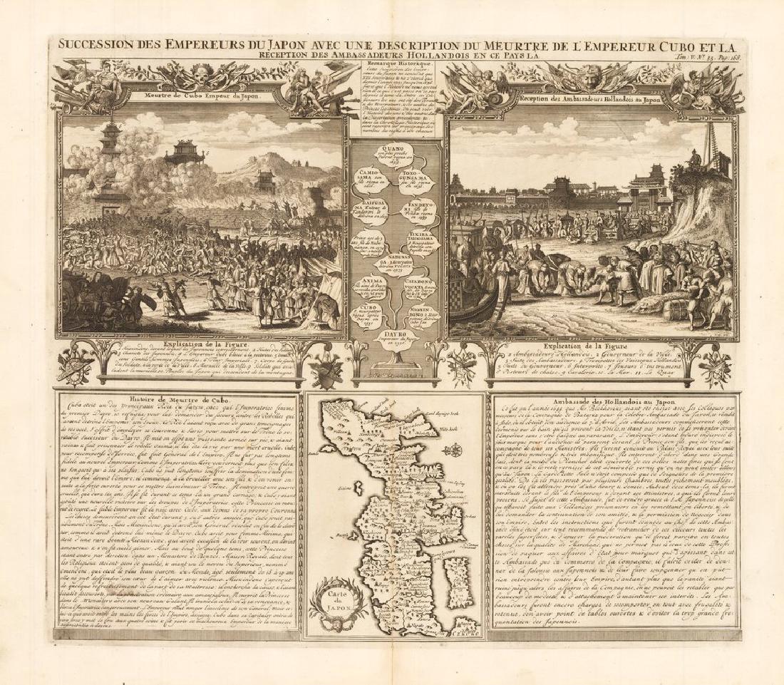 Chatelain: Succession Des Empereurs Du Japon, 1705 (1 of 1)