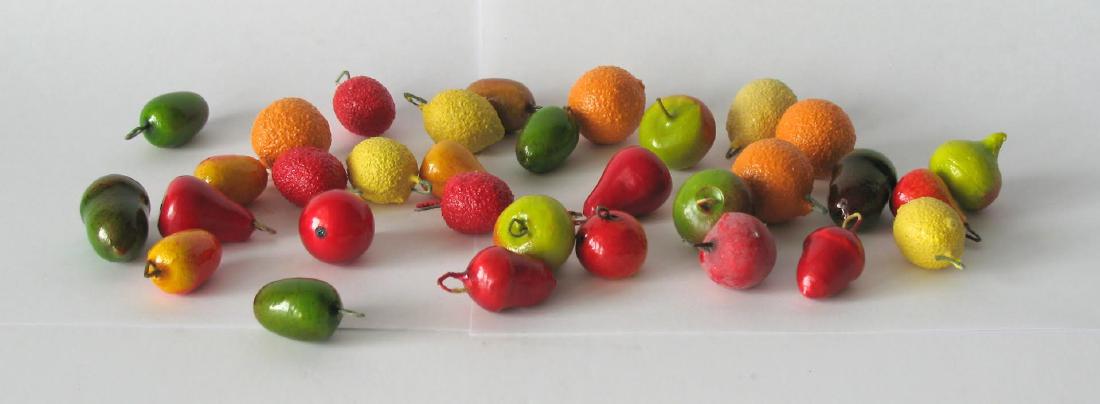 Collection of Miniature Feather Tree Ornaments (1 of 1)