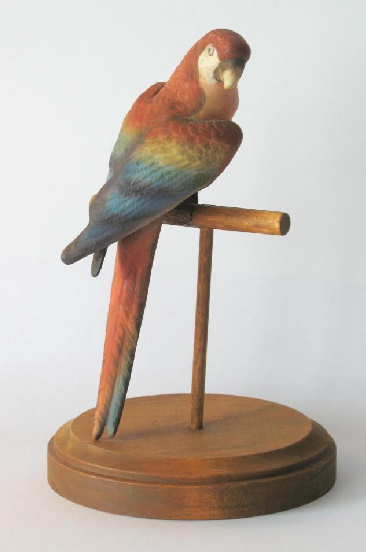 Ceramic Parrot Christmas Tree Ornament (1 of 3)