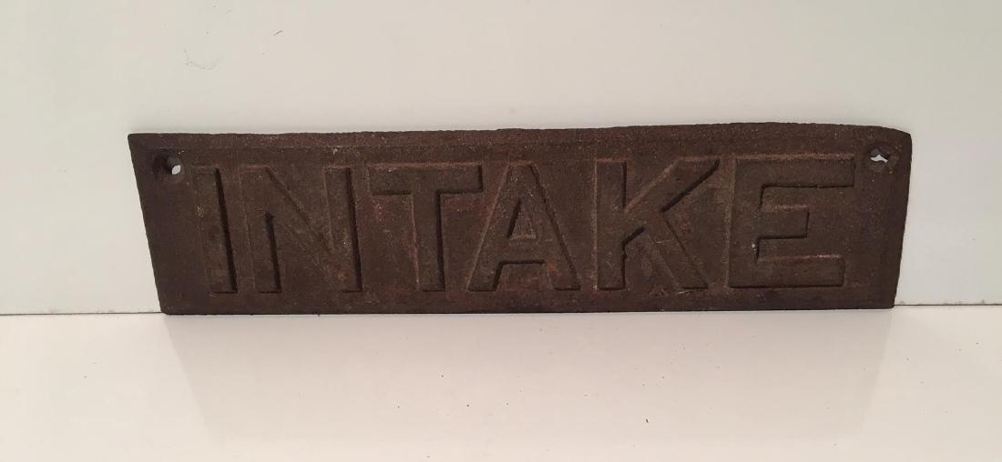 Intake Trade Sign C 1880 (1 of 3)