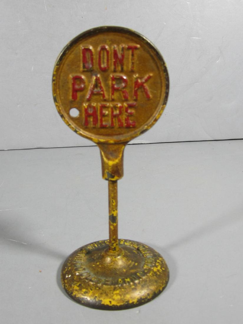 Cast Iron Advertising Paperweight for Tropical Oil (1 of 6)