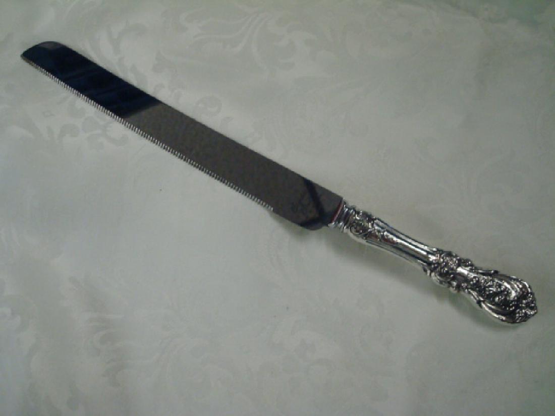 Reed & Barton Francis I Sterling Wedding Cake Knife (1 of 2)