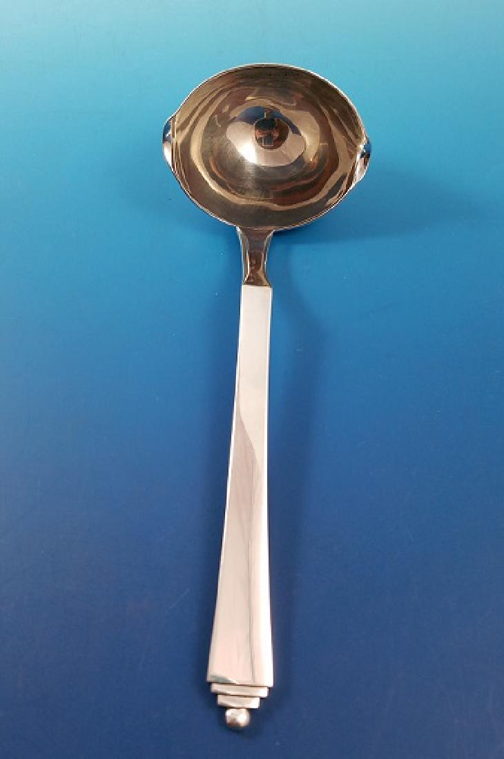 Georg Jensen Pyramid Sterling Silver Gravy Ladle (1 of 4)