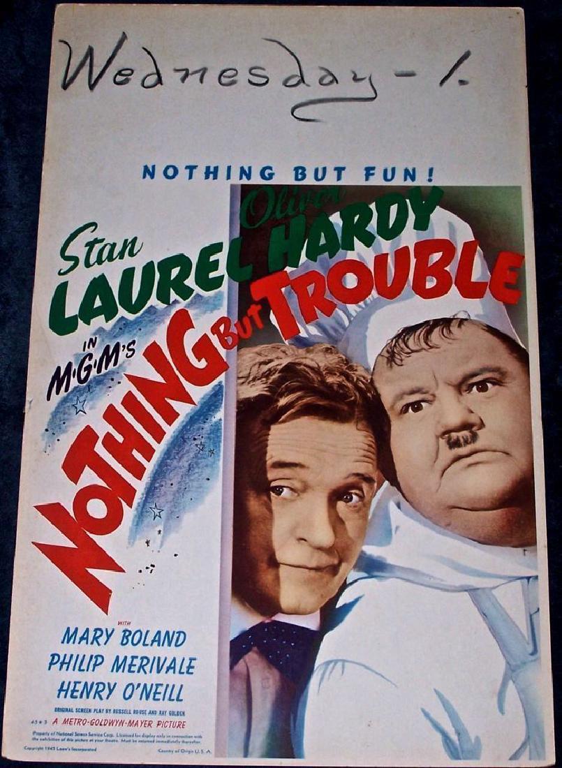 Nothing but Trouble 1945 Poster (1 of 1)