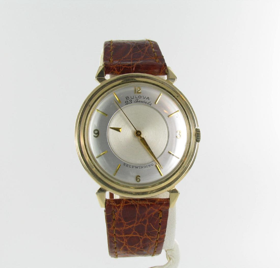 1959 Round Dial 14k Gold Filled Bulova Automatic Watch (1 of 5)