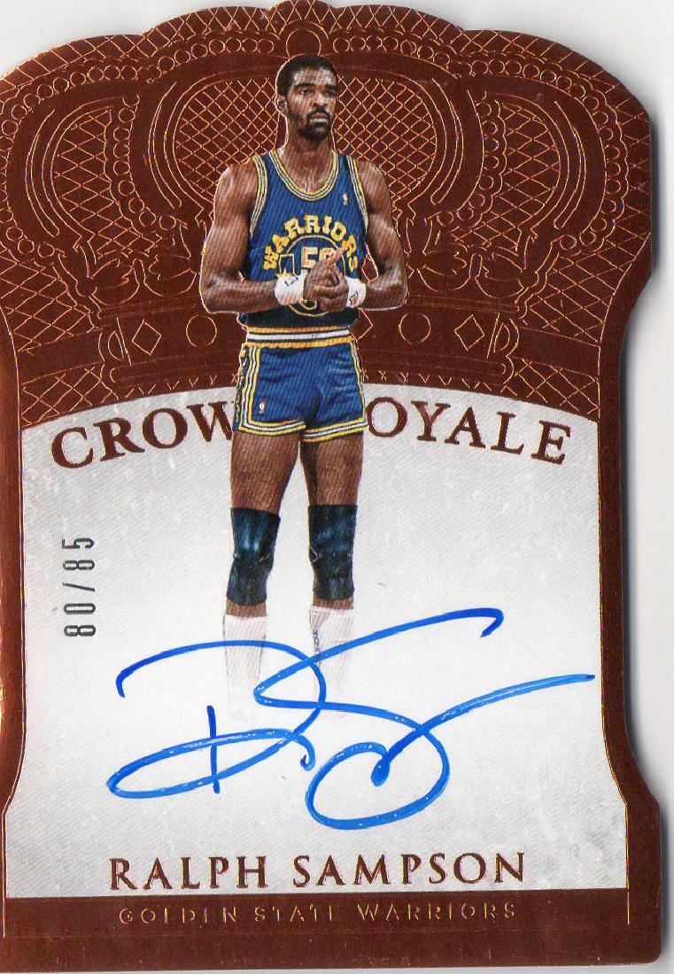 2015-16 Panini Crown Royale Ralph Sampson Autograph (1 of 2)