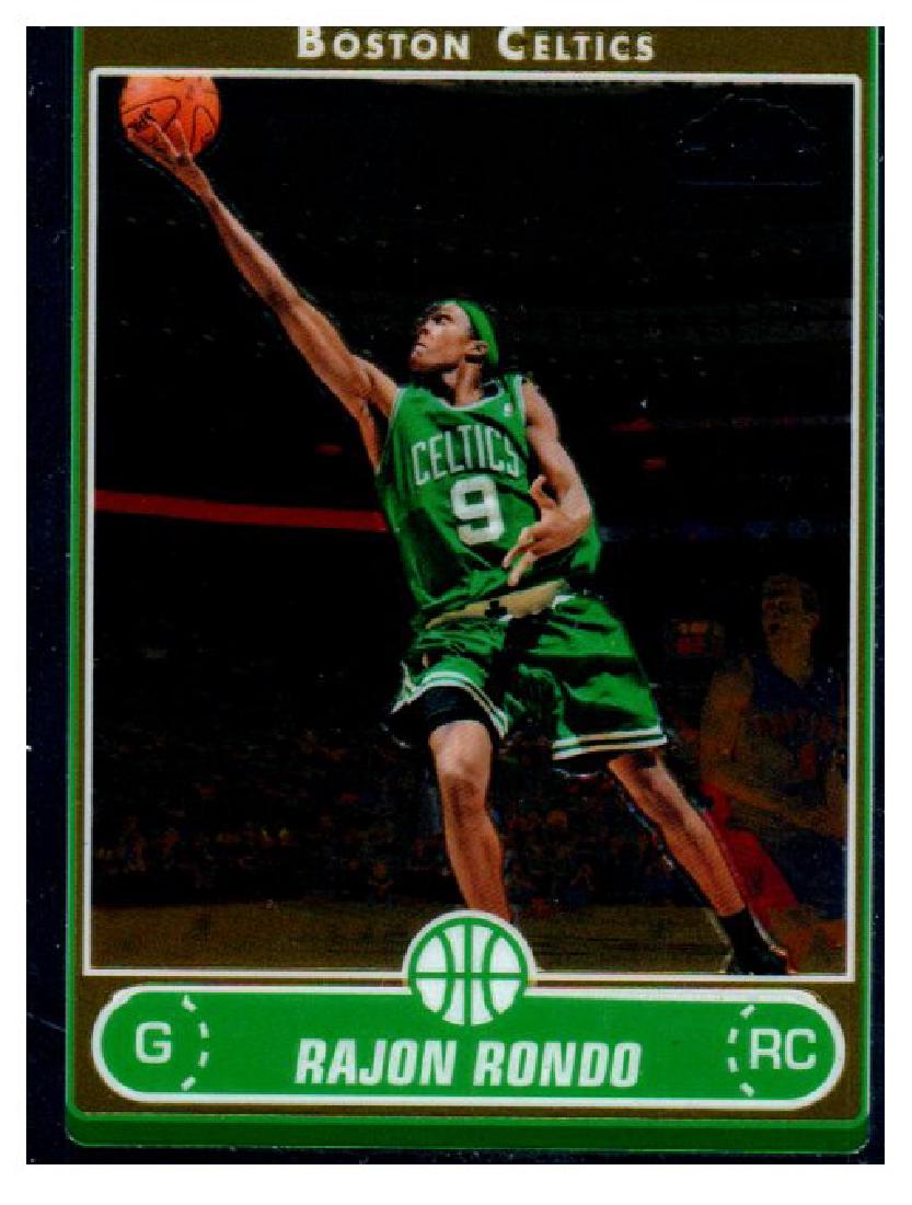 2006 Topps Chrome Rajon Rondo Rookie Card Boston (1 of 2)