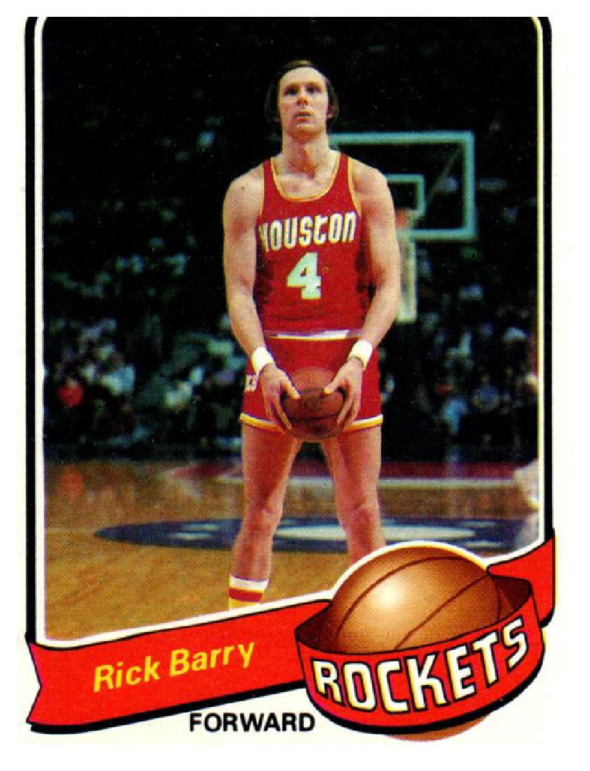 1979-80 Topps Rick Barry Houston Rockets: 1979-80 Topps Rick Barry Houston Rockets Card #120 No Reserve: This lot starts at $1 and has no reserve as a courtesy so that collectors can determine the true market value on this authentic item. Shi