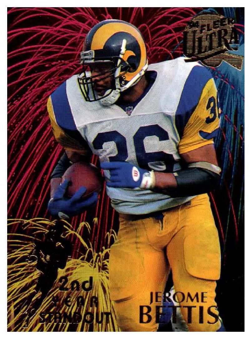 1994 Fleer Ultra Jerome Bettis 2nd Year Standout Los (1 of 2)