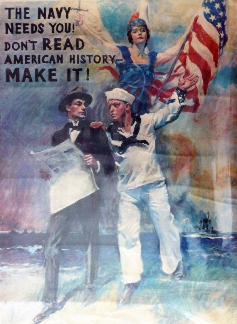 The Navy Needs You! Don't Read American History Make It (1 of 1)