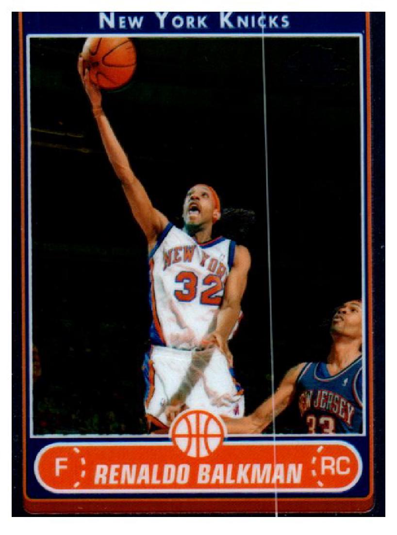 2006-07 Topps Chrome Renaldo Balkman Rookie Card New (1 of 2)