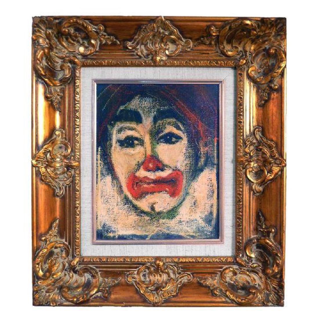 Vintage Portrait of a Clown (1 of 4)